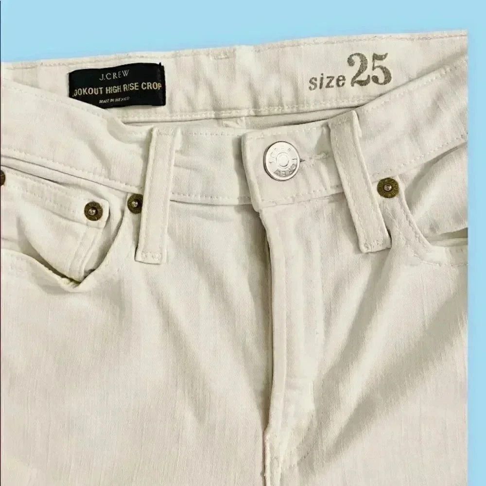 J. CREW Lookout High Rise Crop Jeans - Picture 7 of 7